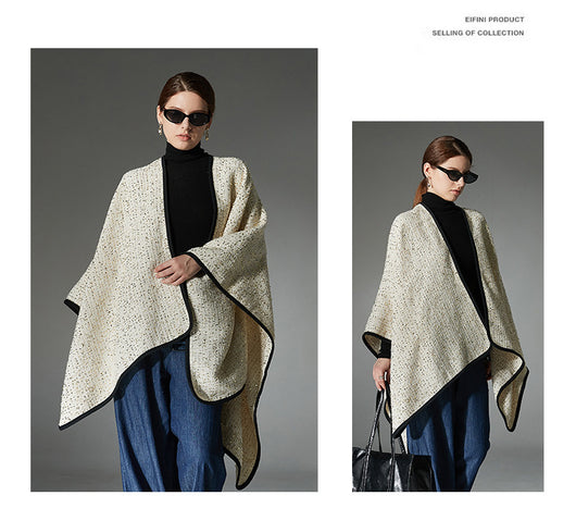 Pashmina Clásica Oro y Seda - Elegancia Atemporal - Image 24