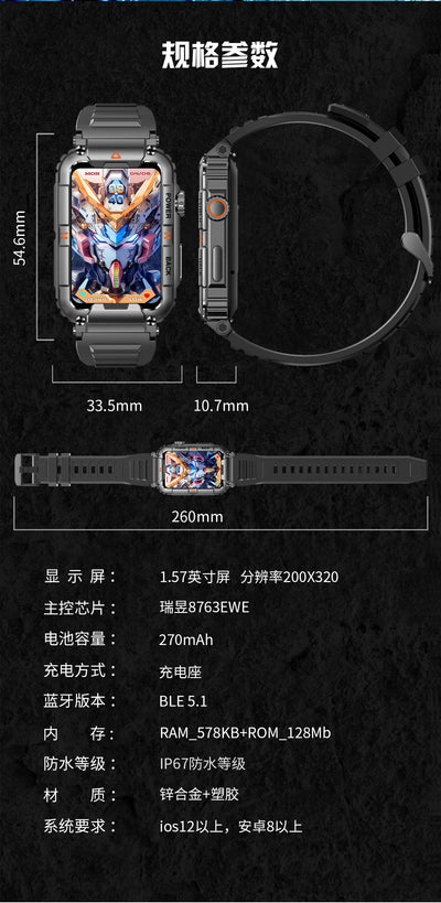 Reloj Inteligente con Monitor de Frecuencia Cardíaca, Oxígeno y Presión Arterial - Image 25
