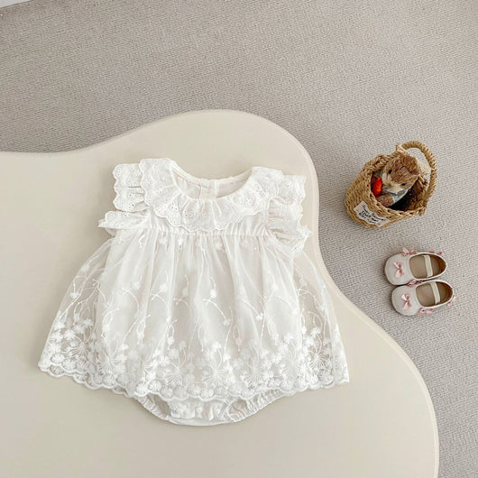 Jumpsuit Elegante con Mangas Volantes y Encaje Transparente - Image 15