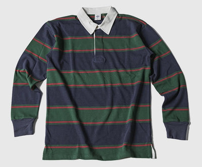 Polo Retro de Manga Larga con Rayas - Camiseta Clásica para Hombre - Image 24