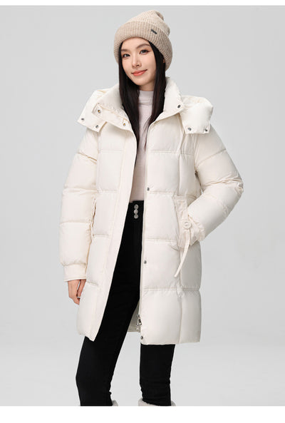 Abrigo Acolchado de Algodón Talla Grande para Mujer - Image 29