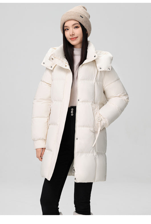 Abrigo Acolchado de Algodón Talla Grande para Mujer - Image 29