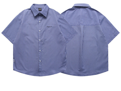 Camisa de Trabajo Manga Media Suelta y Cómoda - Image 9