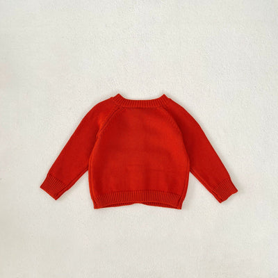 Gorro Ha Yi para Bebé Niña Rojo con Bordado de Amor - Image 52