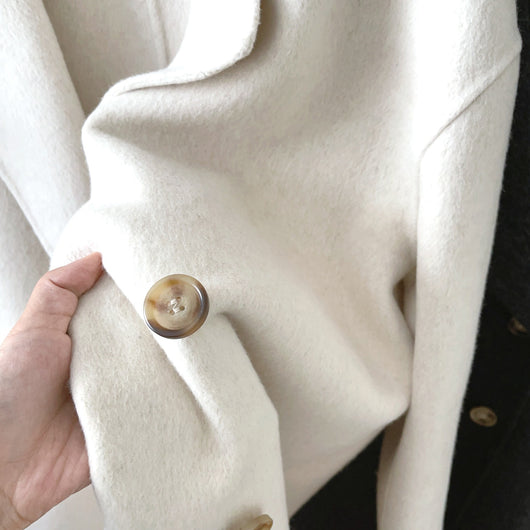 Abrigo Reversible de Lana y Cashmere - Elegancia Versátil - Image 60
