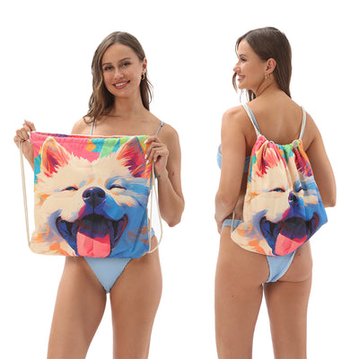 Toalla de Playa Transformable con Bolsa de Almacenamiento - Image 31