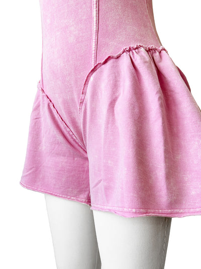 Jumpsuit Overol Holgado de Cuello Vuelto y Cintura Ajustable - Image 24