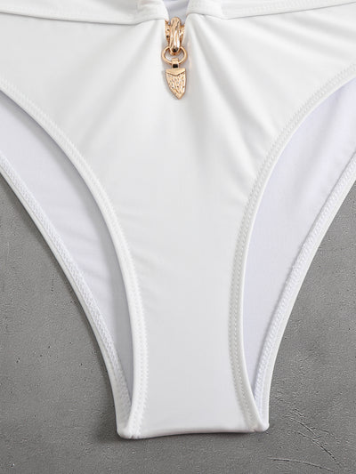 Bikini Tubular de Cintura Alta con Abertura Lateral - Image 14