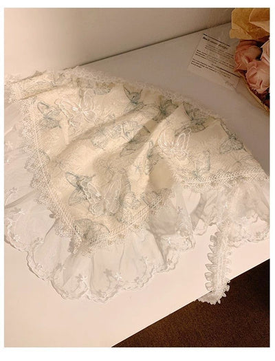 Pañuelo Triangular de Encaje Mariposa para Mujer - Image 11