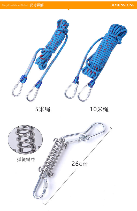 Juguete Interactivo para Perro de Acero Inoxidable con Suspensión por Resorte - Image 33