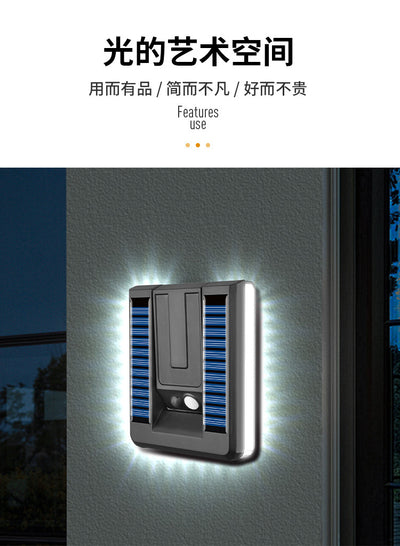 Lámpara Solar Inteligente Plegable para Muro Exterior con Sensor de Movimiento - Image 19