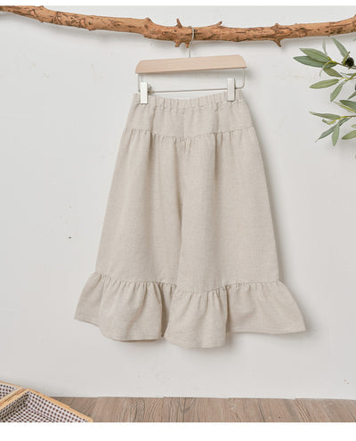 Pantalón Niña Estilo Nórdico Cintura Elástica Colores Puros - Image 26