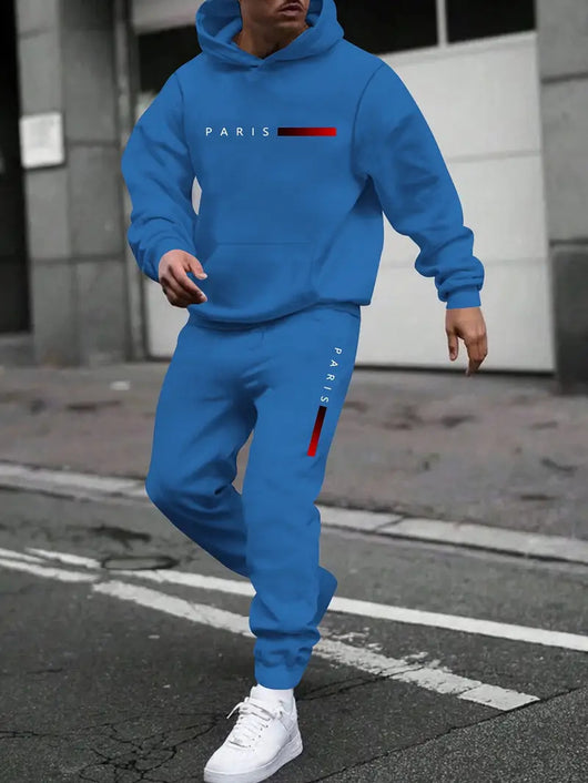 Conjunto Deportivo Impreso para Hombre - Sudadera y Pantalón Fashion - Image 19