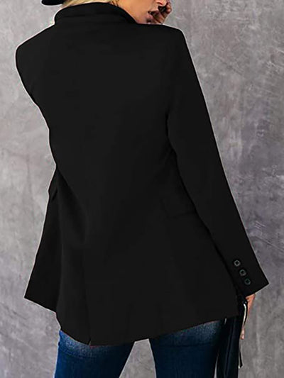 Blazer Cardigan Entallado con Botones para Mujer - Image 18