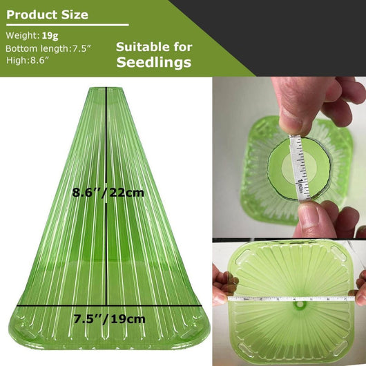 Campana Protectora Cuadrada Reutilizable para Plantas - Image 28