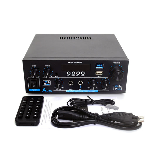 Parlante Bluetooth AK55 de Alta Potencia HiFi Digital - Image 7