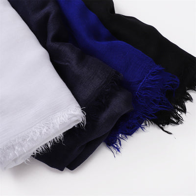 Pashmina Modal Fina Transpirable - Chal Ligero Monocromático para Mujer - Image 37