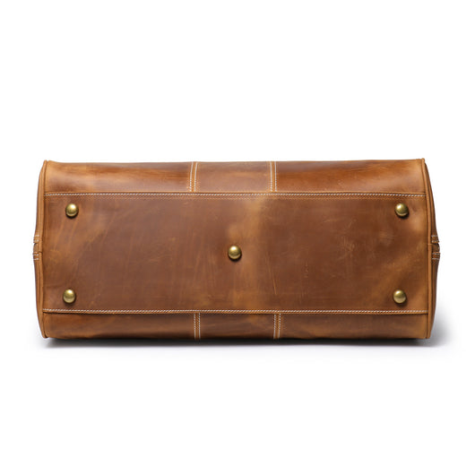 Bolsa de Viaje Portátil para Hombre en Cuero Genuino Estilo Retro - Image 32