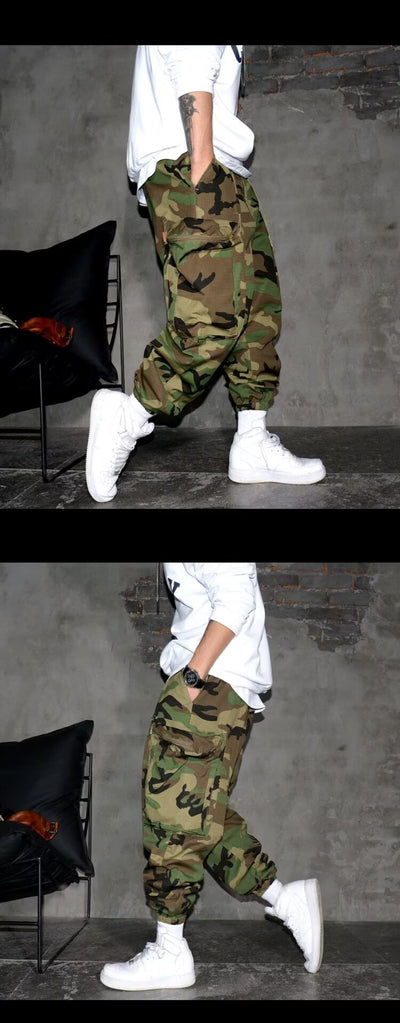Pantalones de Trabajo Casual Camuflaje Retro para Hombre - Image 23