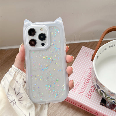 Funda para Celular con Orejas de Gato 3D y Purpurina Epoxi - Image 21