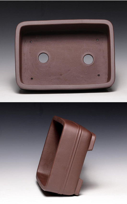 Maceta Rectangular de Cerámica Yixing Purple Sand - Image 23