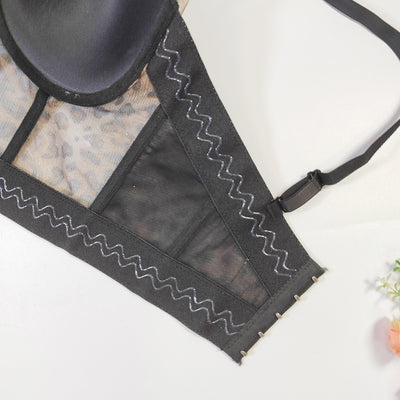 Sostén Tubo Estampado Leopardo con Levantamiento y Ajuste Personalizado - Image 30