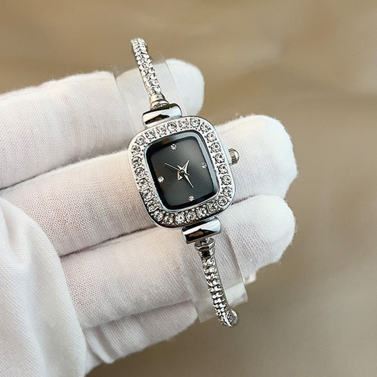 Reloj de Diamantes Cuadrado para Mujer de Moda - Image 39