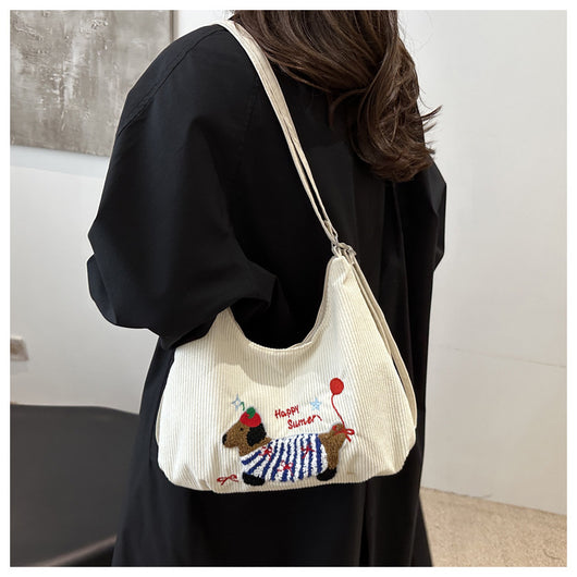 Bolso Tote Retro de Gran Capacidad para Mujer - Bolsa Casual de Hombro - Image 28