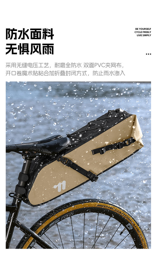Bolsa Trasera Impermeable para Bicicleta de Larga Distancia - Image 10