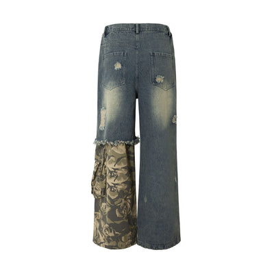 Pantalones Vaqueros Rotos para Hombre - Estilo Industrial - Image 26