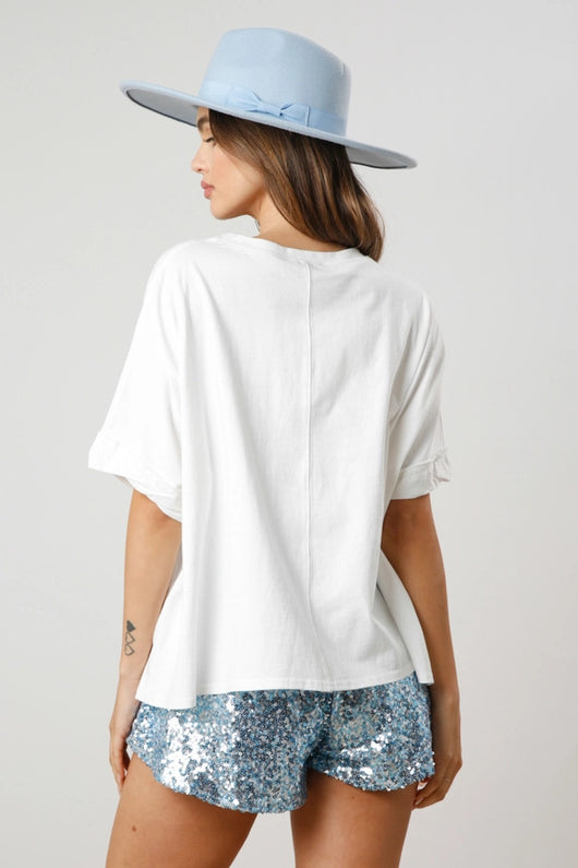 Blusa Tigre con Lentejuelas - Camiseta Holgada y Casual - Image 26