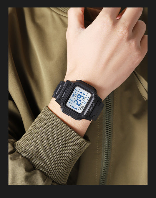 Reloj Electrónico Multifuncional de Resina para Hombre - Image 21