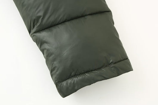 Chaqueta Acolchada de Algodón Reversible con Capucha - Image 18