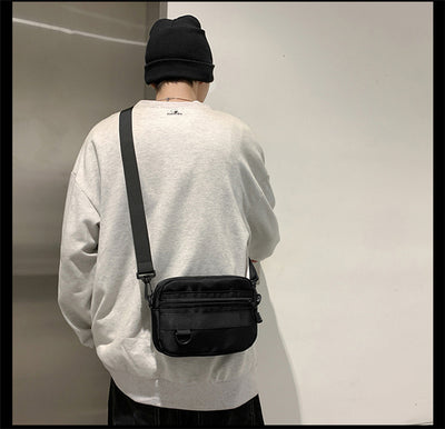 Bolsa Mensajera de Poliéster para Hombre - Estilo Urbano y Personalidad - Image 12