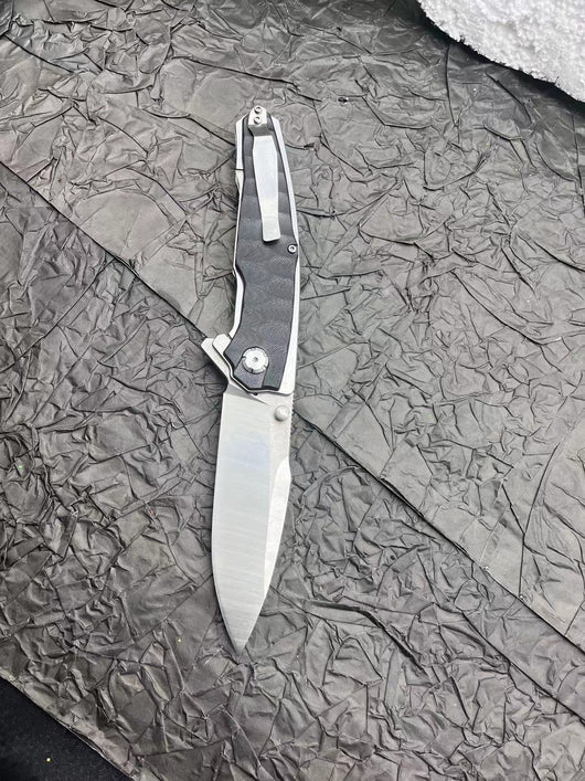 Cuchillo Plegable de Supervivencia con Mango de Fibra de Nylon - Image 9
