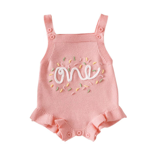 Enterizo Romper con Suéter Bordado y Volantes - Image 20