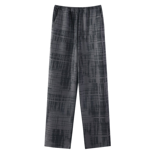 Pantalones de Pijama Holgados en Terciopelo Suave para Hombre - Otoño e Invierno - Image 13