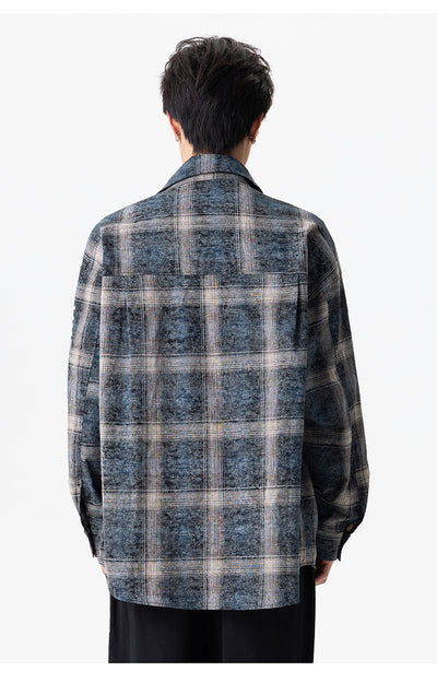 Camisa Casual a Cuadros para Hombre - Estilo Versátil - Image 12
