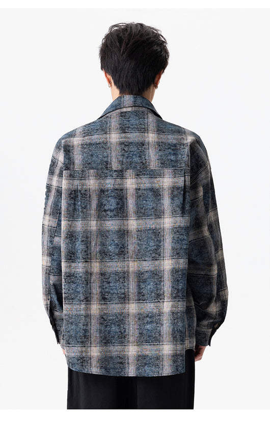Camisa Casual a Cuadros para Hombre - Estilo Versátil - Image 12