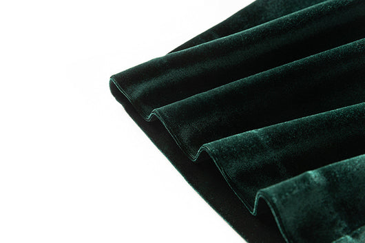 Traje de Terciopelo con Detalles de Cuentas para Mujer - Image 35