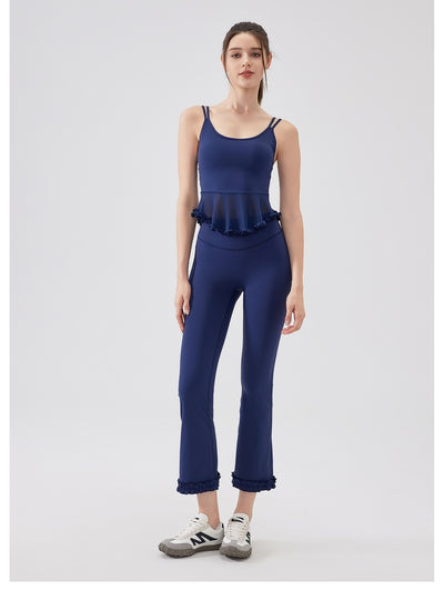 Top Deportivo Yoga con Encaje Espalda Descubierta - Tela Respirable Fanxin Air Sense - Image 29
