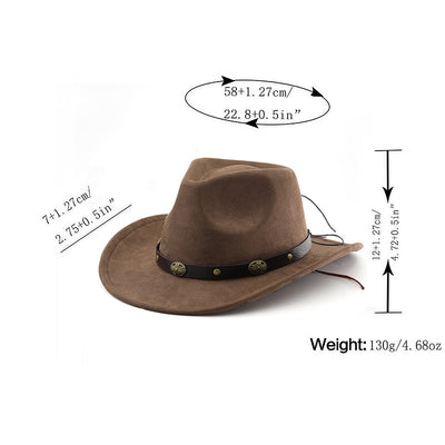 Sombrero Vaquero con Ala Curva para Hombre y Mujer - Image 20
