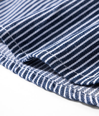 Camisa Retro de Rayas Verticales Manga Larga para Hombre - Image 8