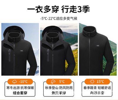 Chaqueta Térmica Inteligente Dual Zone para Montaña y Expediciones en Frío Extremo - Image 16
