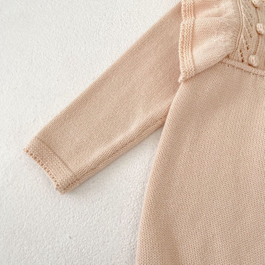 Blusa Infantil de Encaje Manga Larga Color Liso - Versátil y Elegante - Image 19