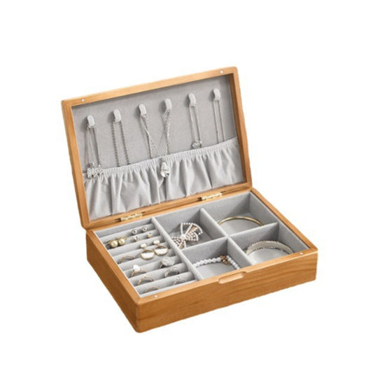 Caja de Adornos Navideños en Madera de Nogal Negro Estilo Retro - Image 10