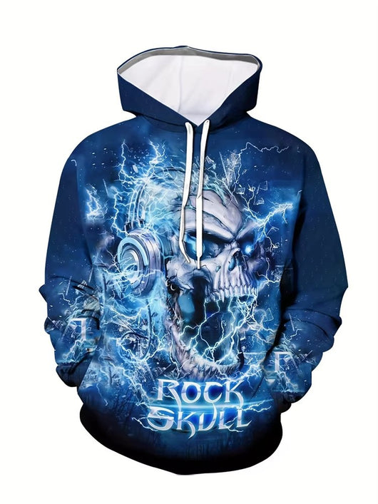 Sudadera Holgada Estampada para Hombre - Image 21