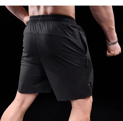 Shorts Deportivos Hombre Seda Helada Transpirable Secado Rápido - Image 18