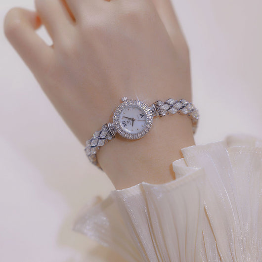 Reloj Sirena Lujo Ligero con Cristal Zircón Ojo de Caballo Estrellado - Image 17