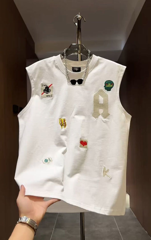 Chaleco Playero Estampado con Diseños Animados para Hombre - Image 12